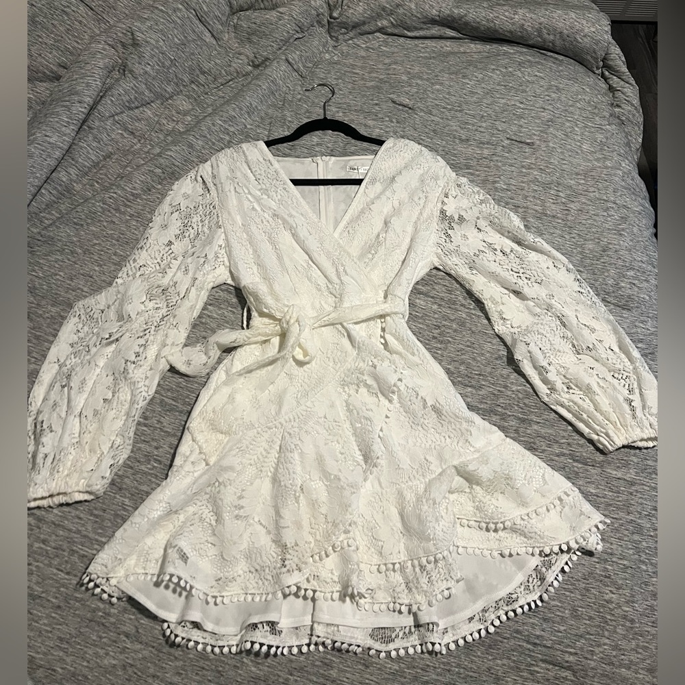 White Dress - perfect for bridal events!